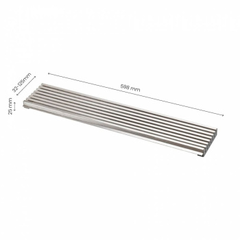 Ventilationsgaller - Rostfritt Stål