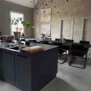 Handtag Tuba - Svart Trä