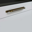 Handtag Helix/Bricka - Antik Brons