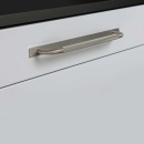 Handtag Helix/Bricka - Rostfritt Stål Finish