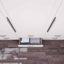 Handtag Helix/Bricka - Rostfritt Stål Finish