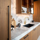 Handtag Arpa - Borstad Svart