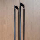 Handtag Arpa - Borstad Svart