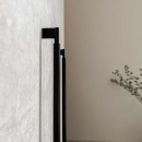 Handtag Arpa - Borstad Svart