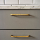 Handtag Bolmen - Obehandlad Mässing