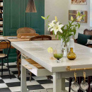 Handtag Manor/Bricka - Guld