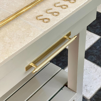 Handtag Manor/Bricka - Guld