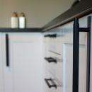 Handtag Manor/Bricka - Mattsvart