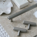 Handtag Rille - Rostfri Look