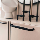 Handtag Helix Stripe - Mattsvart