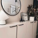 Handtag Helix Stripe - Mattsvart