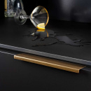 Handtag Way - Borstad Mässing