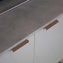 Handtag Way - Borstad Mässing