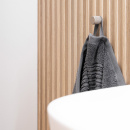 Knopp Helix - Rostfritt Stål Finish