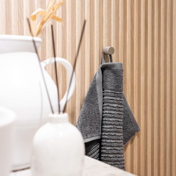Knopp Helix - Rostfritt Stål Finish