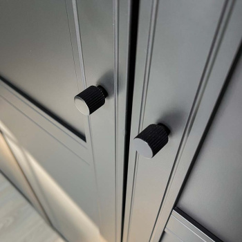 Knopp Helix Stripe - Mattsvart