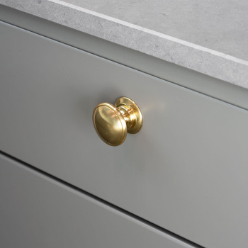 Knopp 24466 - Polerad Mässing