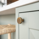 Knopp Flat - Antik Brons