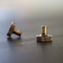 Knopp Flat - Antik Brons