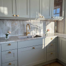 Knopp Graf Big - Mässing