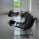 Toalettlås R - Svart