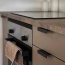 Toniton Hide Handtag - Svart