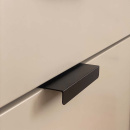 Toniton Hide Handtag - Svart