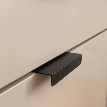 Toniton Hide Handtag - Svart